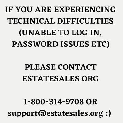 HAVING TECHNICAL DIFFICULTIES- READ BELOW