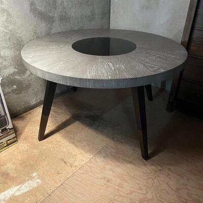 Dining Table with built in lazy Susan