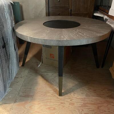 Dining Table with built in lazy Susan