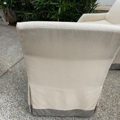 Pair of Outdoor Upholstered chairs