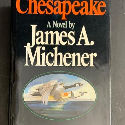 LOT:16G: Autographed Copy of James Mitchener Novel Chesapeake