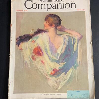 LOT:18G: Womanâ€™s Home Companion Magazine January 1928
