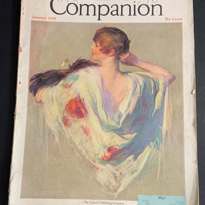 LOT:18G: Womanâ€™s Home Companion Magazine January 1928