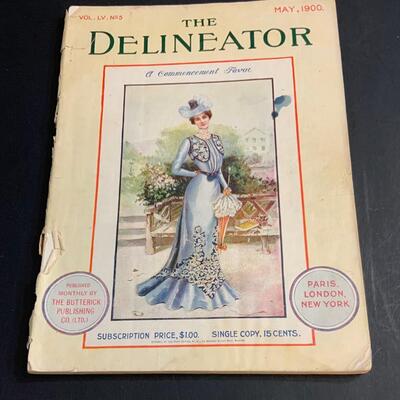 LOT:19G: The Delineator Magazine May 1900