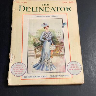 LOT:19G: The Delineator Magazine May 1900