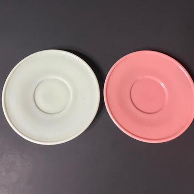 LOT 39J: Vintage Pastel Dishes - Various Sizes, Colors & Makers