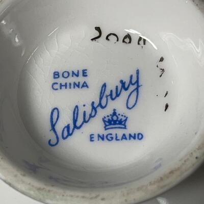 LOT 42J: Salisbury Tea Cup & Saucer Made in England