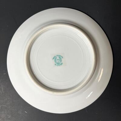 LOT 45J: Hand Painted Nippon Bowl and Plate Set