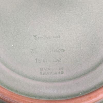LOT 56R: Vintage Celadon Bowl/Planter  Pottery