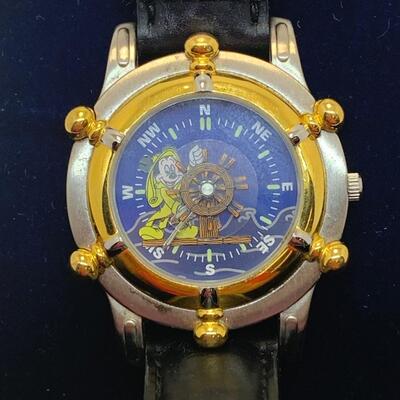 Lot 69R: Limited Edition Disney Nautical Watch & Pin