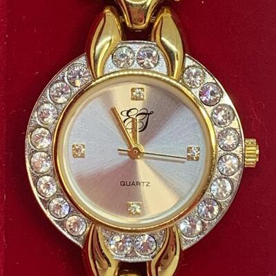 LOT 75R: Elizabeth Taylor White Diamonds Watch