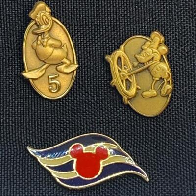LOT 179R:  Goldtone Disney Anniversary Pins
