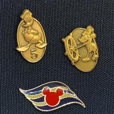 LOT 179R:  Goldtone Disney Anniversary Pins