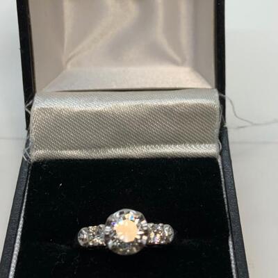 LOT:42: 14k .75 Ct Diamond Engagement Ring