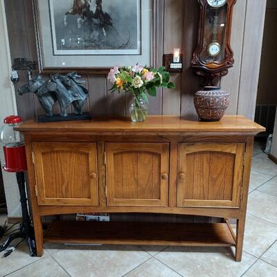 Vintage side board/ credenza