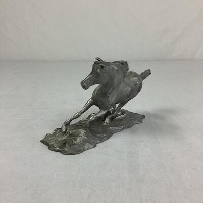 922  Hudson Pewter Horse