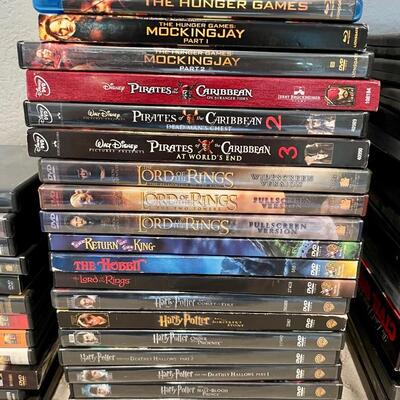 DVD Movie Lot - 105 Titles