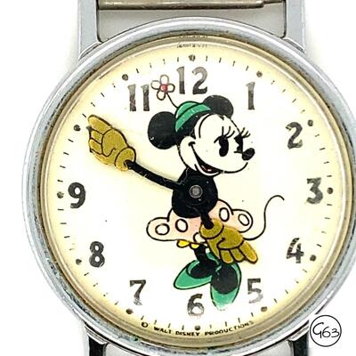 Vintage 1970's Walt Disney Minnie Mouse Watch Face