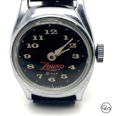 Vintage 1950's Zorro Watch