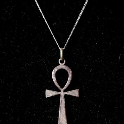 Ankh Cross Pendant Necklace