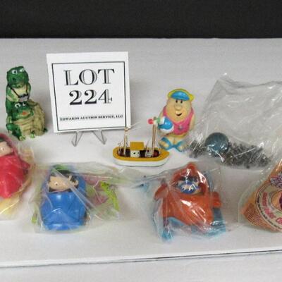 Lot of Small Toys, Some Unused