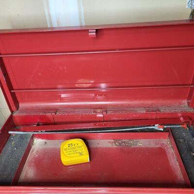 CRAFTSMAN RED METAL STACKING TOOL BOXES (2PC)