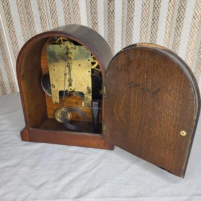 SETH THOMAS BEEHIVE MANTLE CLOCK (1900?)