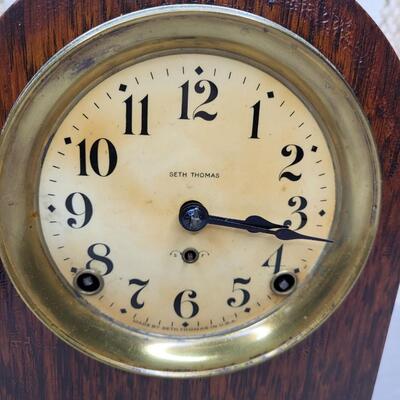 SETH THOMAS BEEHIVE MANTLE CLOCK (1900?)