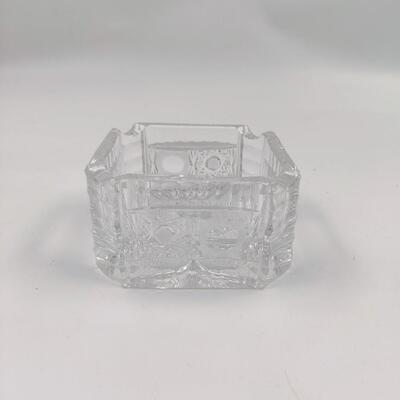 LEAD CRYSTAL ASHTRAY