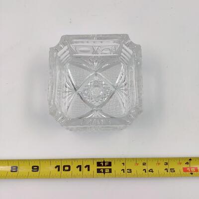 LEAD CRYSTAL ASHTRAY