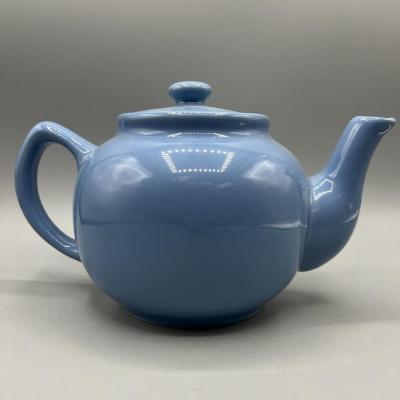 Ceramic Locking Lid Baby Blue Teapot