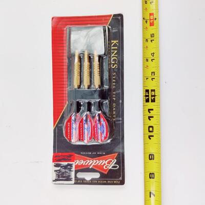 BUDWEISER STEEL TIP DARTS