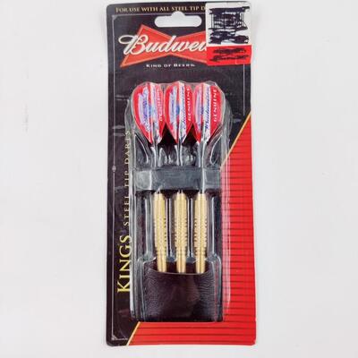 BUDWEISER STEEL TIP DARTS