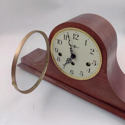 HOWARD MILLER MANTEL CLOCK W/ KEY