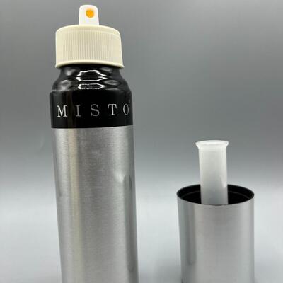 Misto Brushed Silver Aluminum Oil Sprayer Kitchenware