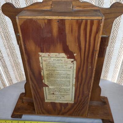 ANTIQUE INGRAHAM EIGHT DAY PENDULUM MANTLE CLOCK