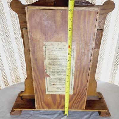 ANTIQUE INGRAHAM EIGHT DAY PENDULUM MANTLE CLOCK