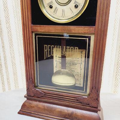 ANTIQUE SESSIONS CLOCK CO - REGULATOR CLOCK