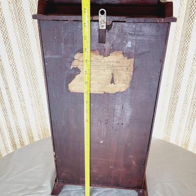 ANTIQUE SESSIONS CLOCK CO - REGULATOR CLOCK