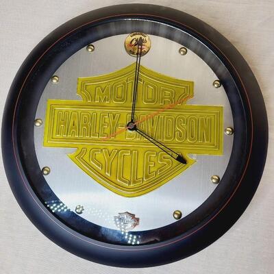 HARLEY DAVIDSON WALL CLOCK