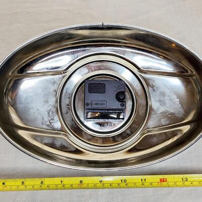 HARLEY DAVIDSON CHROME STYLE WALL CLOCK