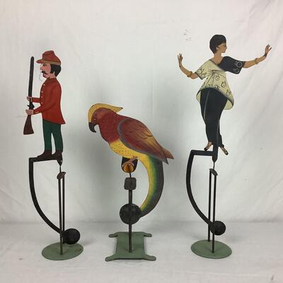 941 Set of Three Vintage Balancing Toys
