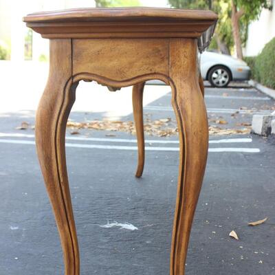 French Provincial Country Antique Style Console Table