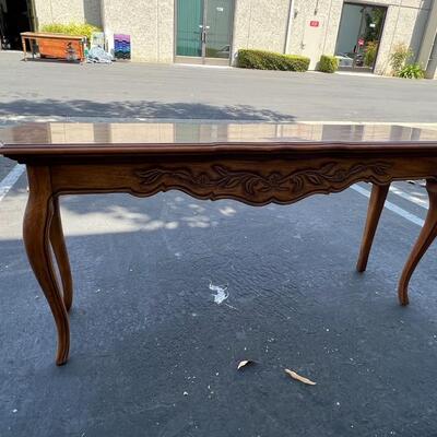 French Provincial Country Antique Style Console Table