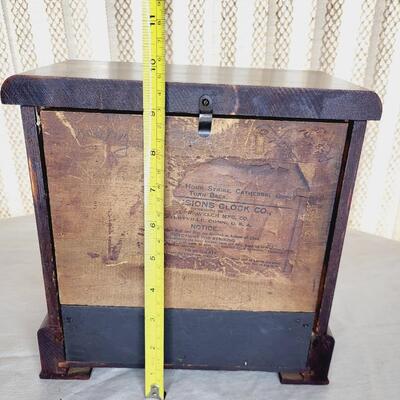 SETH THOMAS (1900?) SESSIONS MANTLE CLOCK