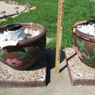 Painted Planters