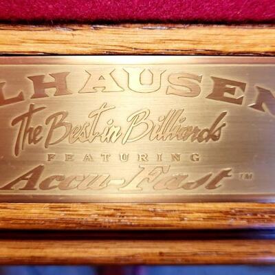 OLHAUSEN ACCU-FAST OLD STYLE POOL TABLE