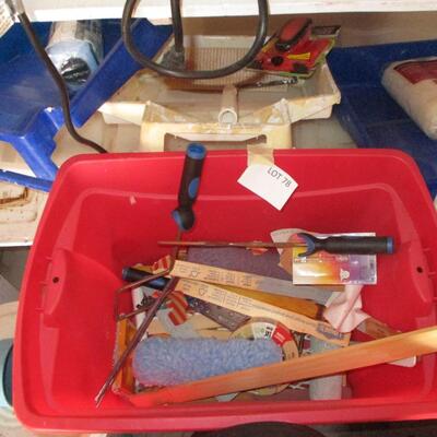 Painting supplies