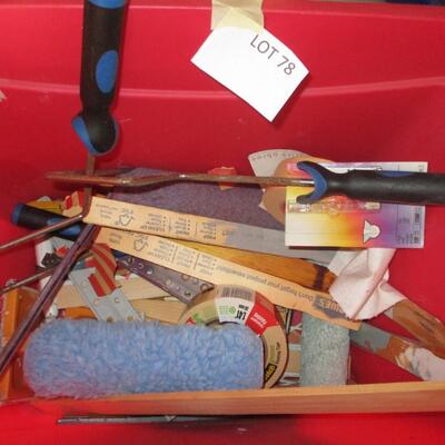Painting supplies