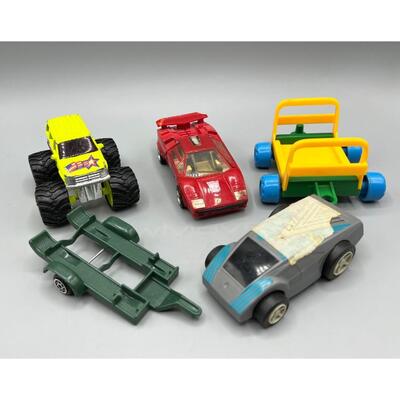 Lot of Miscellaneous Toy Cars Transformer Sports Car Monster Truck & More